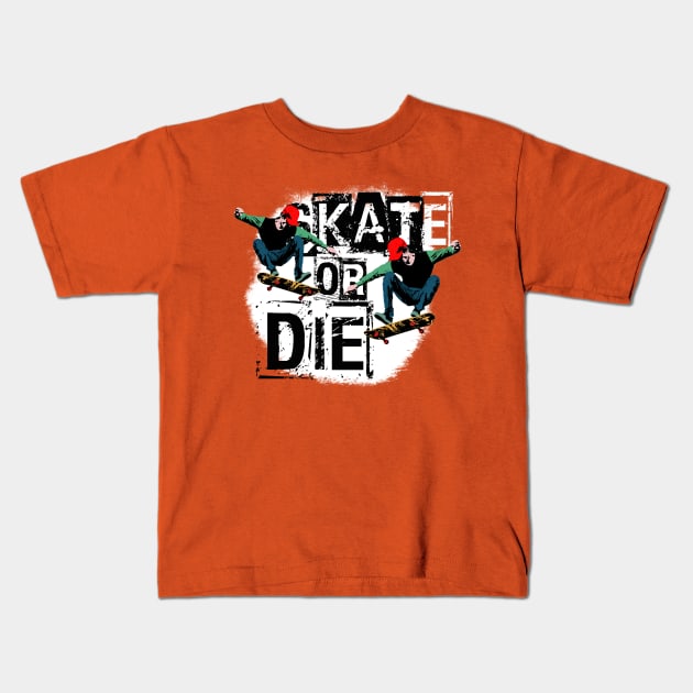 skate Kids T-Shirt by martian